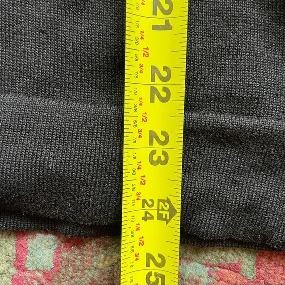 Tuckernuck Black Clayton Knit Polo M/L Collared Linen Tencel Button Down Preppy - Picture 9 of 10